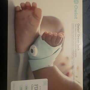 Owlet Dream Sock Baby Monitor in Blue